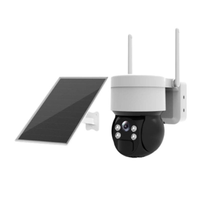 Iufuture Intelligent Security Tuya 4G GSM solar powered PTZ security camera with SIM card for outdoor surveillance.